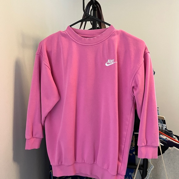 Nike Fuchsia Crewneck Sweatshirt - Picture 1 of 3